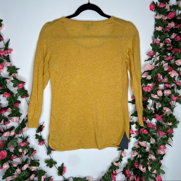 The Limited Womens Yellow Blouse Wool XS - Picture 6 of 7